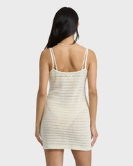 Kora Mini Dress - White Cap