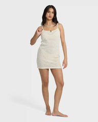 Kora Mini Dress - White Cap