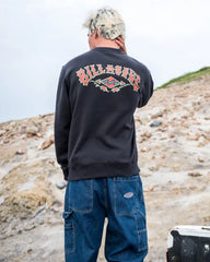 Short Sands Crewneck Sweatshirt - Washed Black