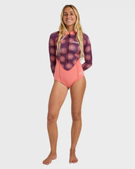 2mm Salty Dayz Long Sleeve Springsuit - Eggplant