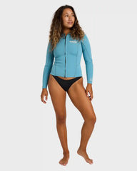 Peeky 1mm Long Sleeve Wetsuit Jacket - Surf Blue
