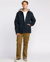 A/Div Barlow Hooded Jacket - Navy