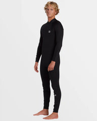 3/2mm Foil GBS Back Zip Wetsuit - Black