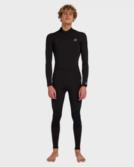 4/3mm Absolute Core Back Zip Full Wetsuit - Black
