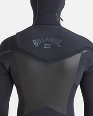 5/4mm Absolute Natural+ Upcycler Welded Chest Zip Hooded Wetsuit - Black