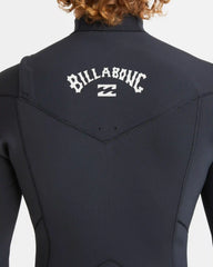 2/2mm Absolute Natural Upcycler GBS Chest Zip Long Sleeve Springsuit - Black