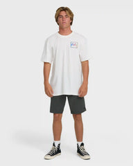 Crayon Wave Premium Short Sleeve T-Shirt - Off White