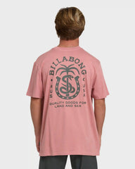 Forge Premium Short Sleeve Cotton T-Shirt - Ash Rose