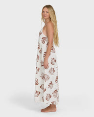 Undone Maxi Cover-Up Dress - Salt Crystal