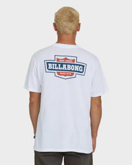 Walled Premium Short Sleeve Knit T-Shirt - White