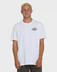 Walled Premium Short Sleeve Knit T-Shirt - White