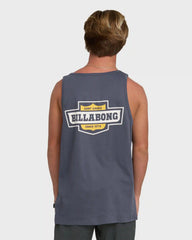 Walled Premium Tank Top - Graystone