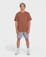 A/Div Arch Premium Short Sleeve Knit T-Shirt - Cedar Wood
