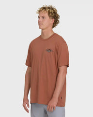 A/Div Arch Premium Short Sleeve Knit T-Shirt - Cedar Wood
