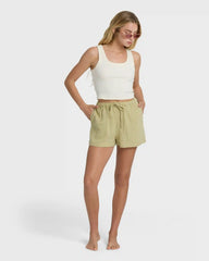 Wanderer Woven Shorts - Cactus