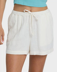 Wanderer Woven Shorts - Salt Crystal