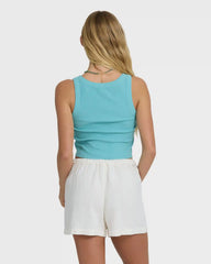 Wanderer Woven Shorts - Salt Crystal