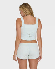 Eezy Waist Woven Shorts - Clearwater