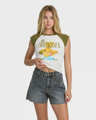 Riley Cut-Off Denim Shorts - Black Water