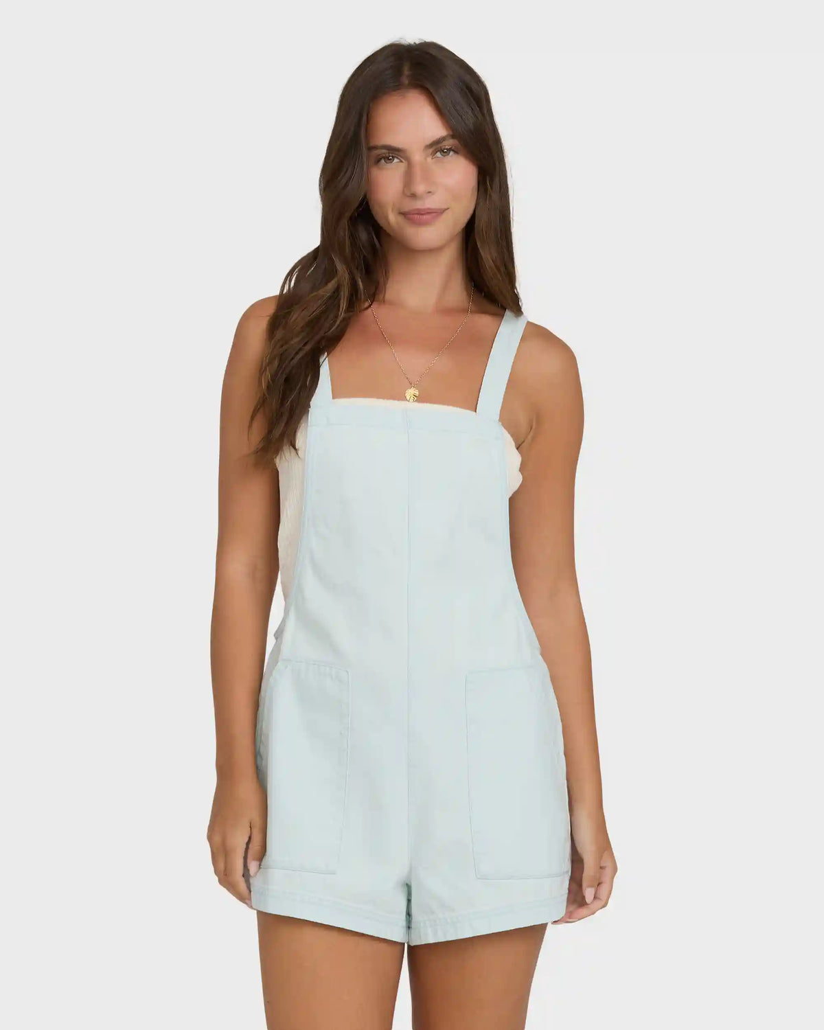 Beach Crush Denim Overalls - Clearwater