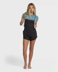 Wild Pursuit Yarn-Dyed Overalls - Off Black