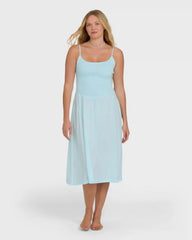 Hidden Cove Midi Dress - Clearwater