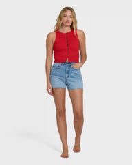 Kelsey Tank Top - Fiesta Red