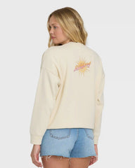 Echo Crewneck Sweatshirt - White Cap