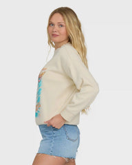 Echo Crewneck Sweatshirt - White Cap