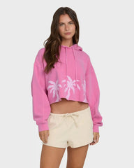 Palmer Hood Pullover Hoodie - Guava