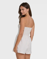 Vacay All Day Romper - Vintage Violet