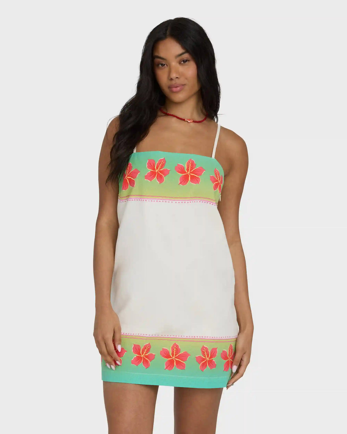Sun Rays Mini Dress - Salt Crystal