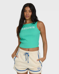 Go For It Tank Top - Jade