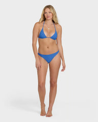 Tanlines Tanga Bikini Bottoms - True Blue