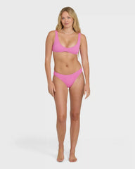 Summer Hi Scoop Tank Bikini Top - Party Pink