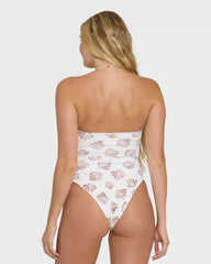 Sandy Shells Hailey One Piece Swimsuit - Salt Crystal