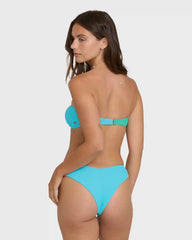 Sunrays V Hike Bikini Bottoms - Ocean Spray