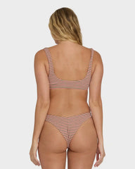 Summer Hawaii Jesse Tank Bikini Top - Cedar