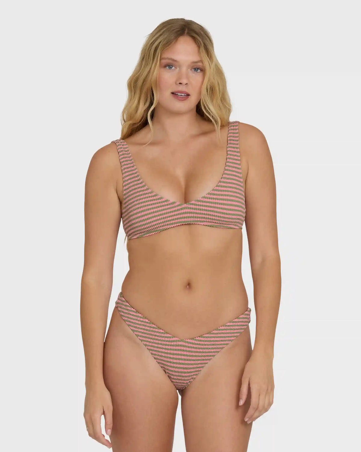 Summer Hawaii Jesse Tank Bikini Top - Cedar
