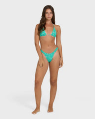 Ship Wrecked Sunni Bikini Bottoms - Green Tropics