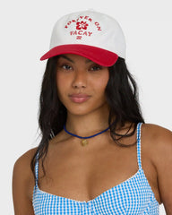 Dad Cap Hat - Fiesta Red