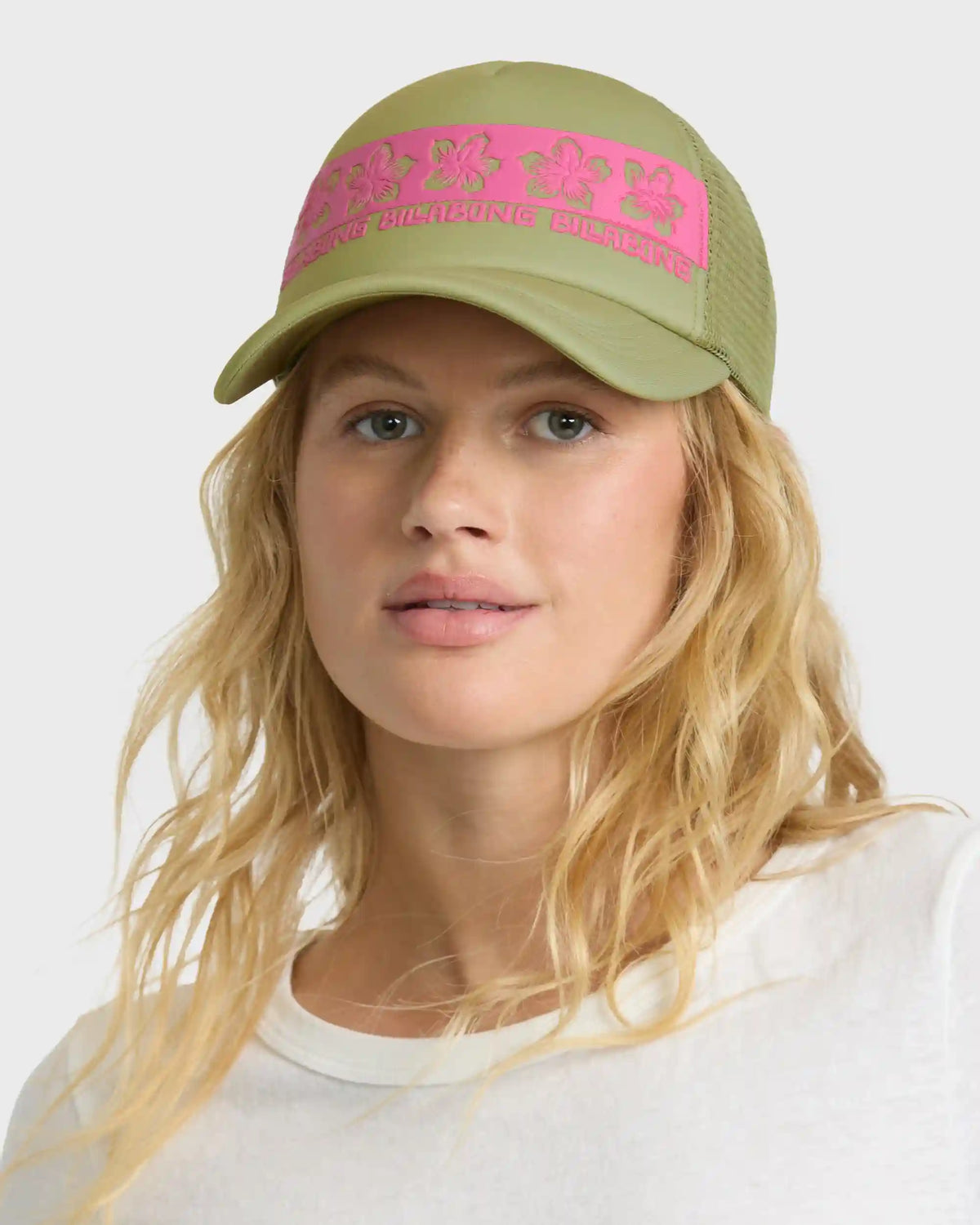 Across Waves Trucker Hat - Cactus