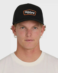 Walled Trucker Hat - Black