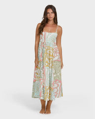 Island Life Midi Dress - Clearwater