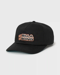 Straddie Strapback Hat - Black