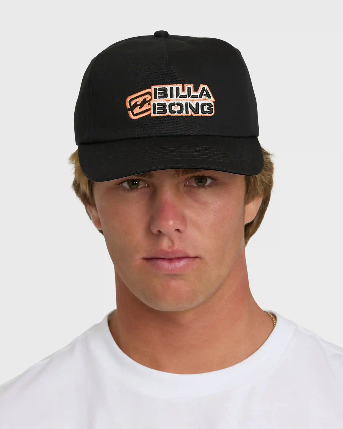 Straddie Strapback Hat - Black