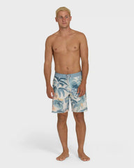 Sundays Lo Tide 18" Boardshorts - Blue Horizon