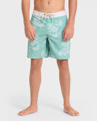 Good Times Lo Tide 17.5" Boardshorts - Blue Haze