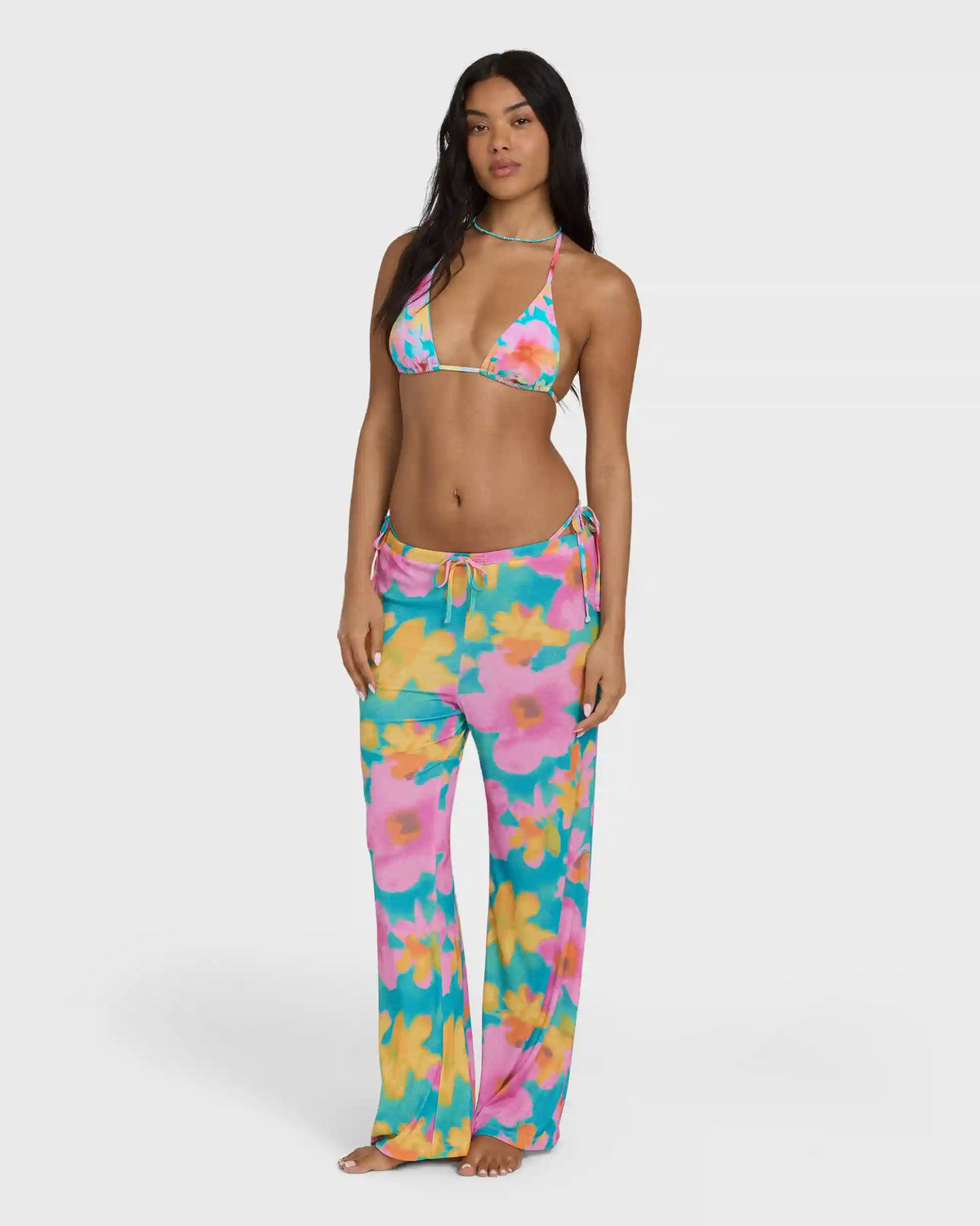 Lookin Fresh Cover-Up Pants - Ocean Spray