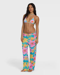 Lookin Fresh Cover-Up Pants - Ocean Spray